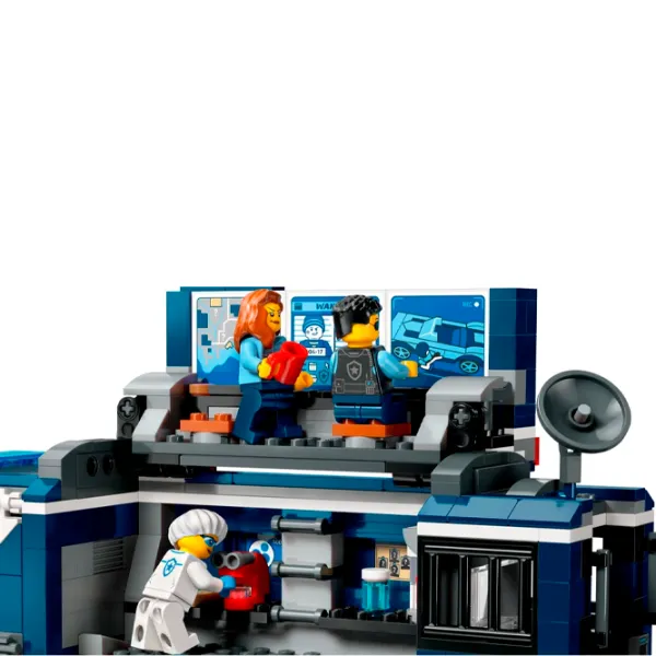 Constructor LEGO Police Mobile Crime Lab Truck Figuri/ Multicolor photo 6