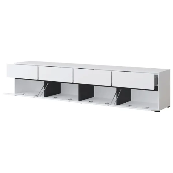 Тумба под телевизор Helvetia Cross 4D4S 48.2см x 225см x 40см/ ДСП photo 2