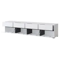 Тумба под телевизор Helvetia Cross 4D4S 48.2см x 225см x 40см/ ДСП photo 2
