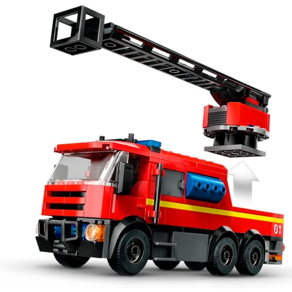 Конструктор LEGO Fire Station with Fire Truck Пожарные/ Разноцветный photo 4