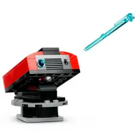 Constructor LEGO Fire Station with Fire Truck Pompieri/ Multicolor photo 6