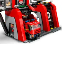 Constructor LEGO Fire Station with Fire Truck Pompieri/ Multicolor photo 7