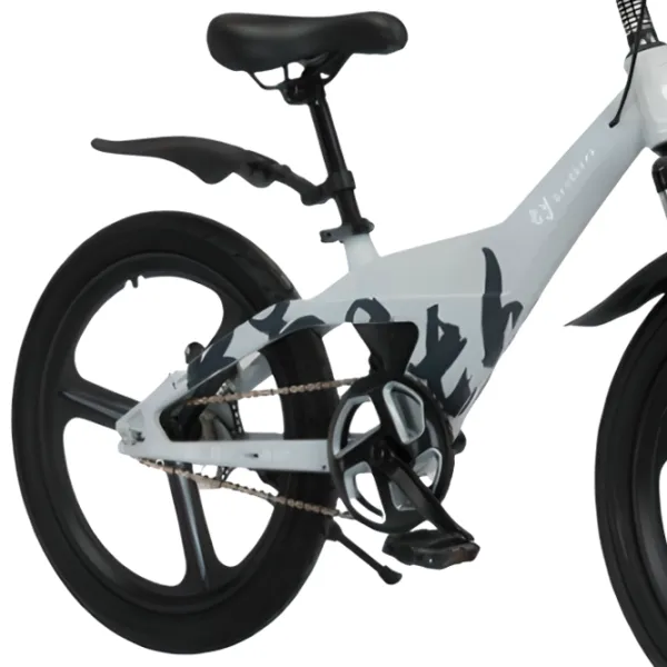 Bicicletă TyBike BK-09 16" 16" Aliaj de magneziu/ Gray Black photo 4