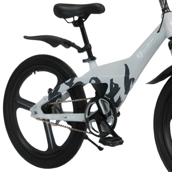 Bicicletă TyBike BK-09 16" 16" Aliaj de magneziu/ Gray Black photo 4