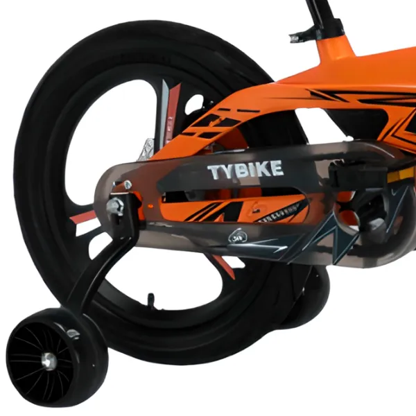 Bicicletă TyBike BK-09 16" 16" Aliaj de magneziu / Orange Black photo 2 Bicicletă TyBike BK-09 16" 16" Aliaj de magneziu / Orange Black photo 2