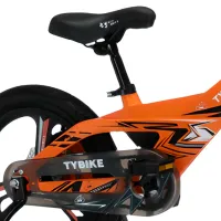 Велосипед TyBike BK-09 16" 16" Магниевый сплав / Оранжевый Черный photo 5