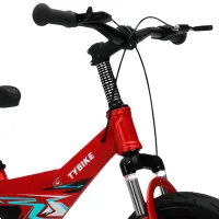 Велосипед TyBike BK-09 16" 16" Магниевый сплав / Красный Синий photo 4