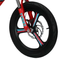 Bicicletă TyBike BK-09 20" 20" Aliaj de magneziu / Red Blue photo 5