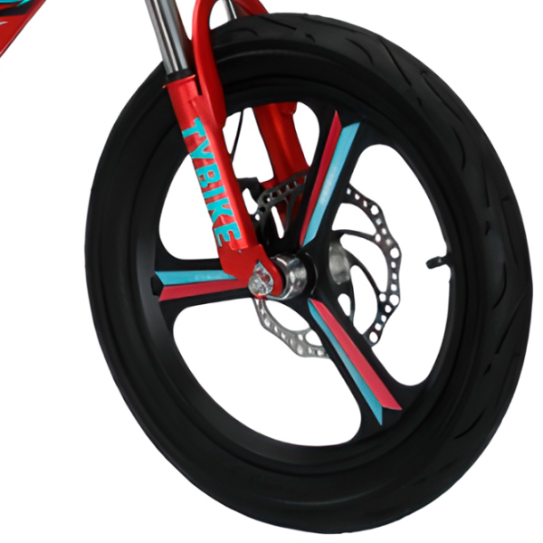 Bicicletă TyBike BK-09 14" 14" Aliaj de magneziu/ Red Blue photo 5 Bicicletă TyBike BK-09 14" 14" Aliaj de magneziu/ Red Blue photo 5