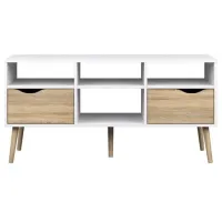 Тумба под телевизор Tempo Kondela Oslo 75391 56.9см x 117см x 39см/ ДСП photo 2