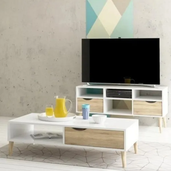 Comodă TV Tempo Kondela Oslo 75391 56.9 x 117 x 39/ PAL photo 3
