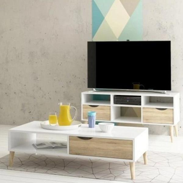 Comodă TV Tempo Kondela Oslo 75391 56.9 x 117 x 39/ PAL photo 3