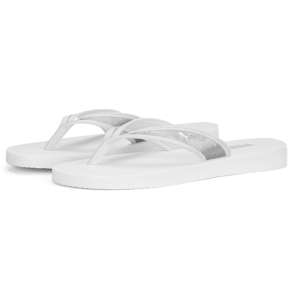 Șlapi pentru femei Puma Sandy Flip Space Metallics Matte 35.5/ White photo 2 Șlapi pentru femei Puma Sandy Flip Space Metallics Matte 35.5/ White photo 2