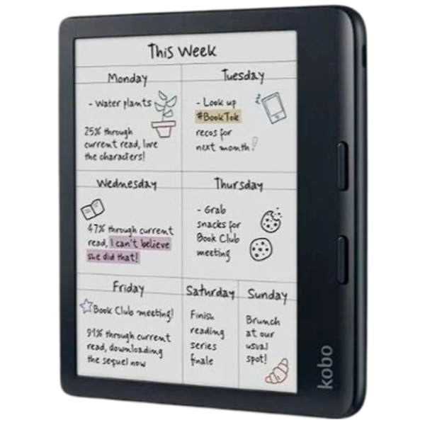 Carte electronică Kobo Libra Colour 7"/ E-Ink Kaleido 3/ 16 GB/ Black photo 3