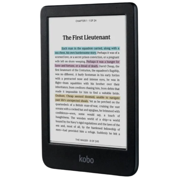 Carte electronică Kobo Clara Colour 6"/ E-Ink Kaleido 3/ 16 GB/ Black photo 2