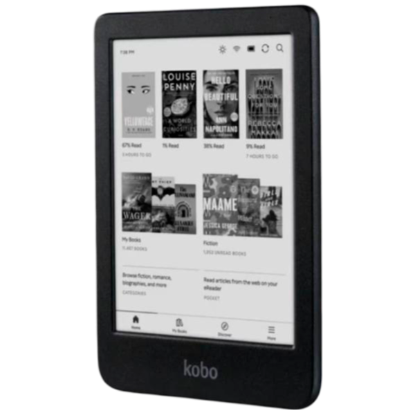 Carte electronică Kobo Clara BW 6"/ E-Ink Carta/ 16 GB/ Black photo 2