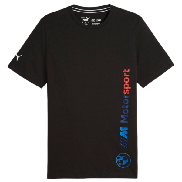 Tricou pentru bărbați Puma Bmw Mms Logo Tee + 100% bumbac/ Black photo 5 Tricou pentru bărbați Puma Bmw Mms Logo Tee + 100% bumbac/ Black photo 5