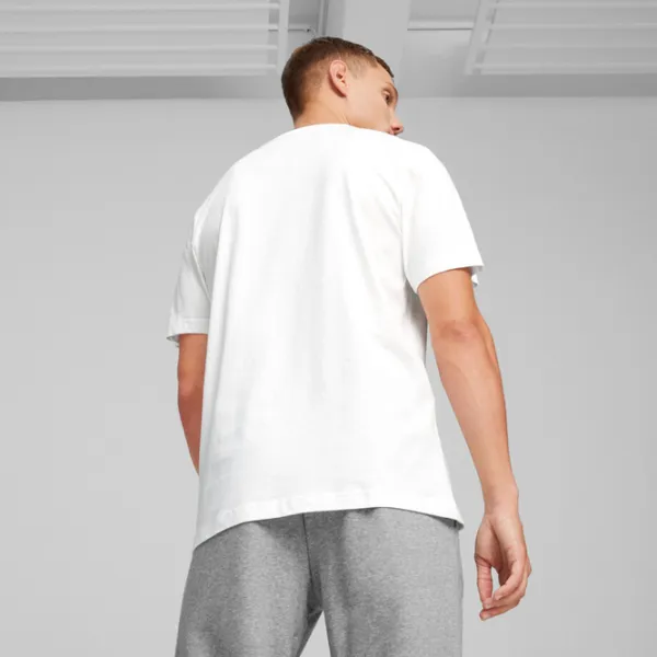 Tricou pentru bărbați Puma Bmw Mms Logo Tee + 100% bumbac/ White photo 4 Tricou pentru bărbați Puma Bmw Mms Logo Tee + 100% bumbac/ White photo 4