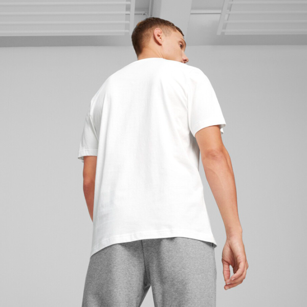Tricou pentru bărbați Puma Bmw Mms Logo Tee + 100% bumbac/ White photo 4 Tricou pentru bărbați Puma Bmw Mms Logo Tee + 100% bumbac/ White photo 4