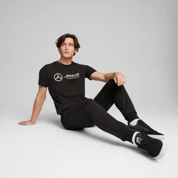 Футболка для мужчин Puma Mapf1 Ess Logo Tee 100% хлопок/ Черный photo 5