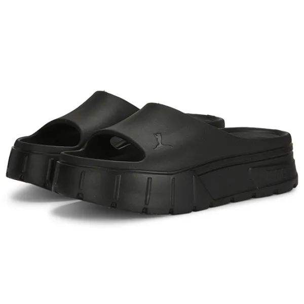Șlapi pentru femei Puma Mayze Stack Injex Wns 37/ Black photo 3