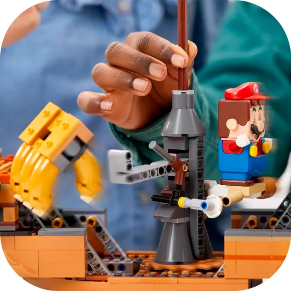 Constructor LEGO Bowser’s Airship Figuri/ Multicolor photo 5 Constructor LEGO Bowser’s Airship Figuri/ Multicolor photo 5