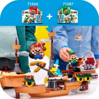 Constructor LEGO Bowser’s Airship Figuri/ Multicolor photo 7