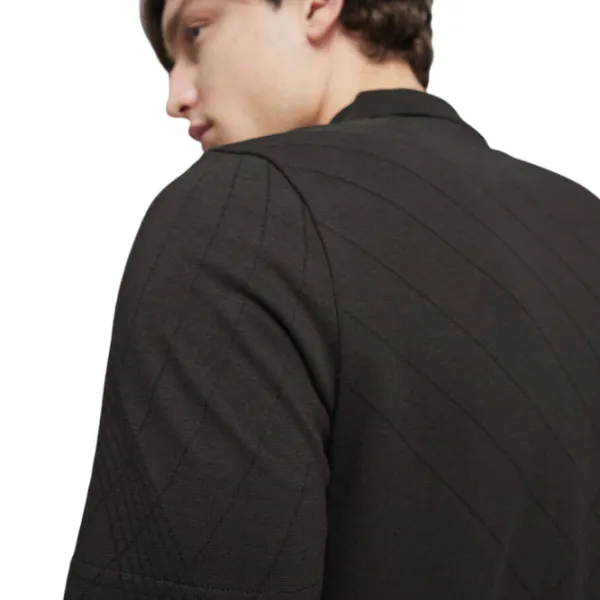 Tricou polo pentru bărbați Puma Mapf1 Jacquard Black photo 7