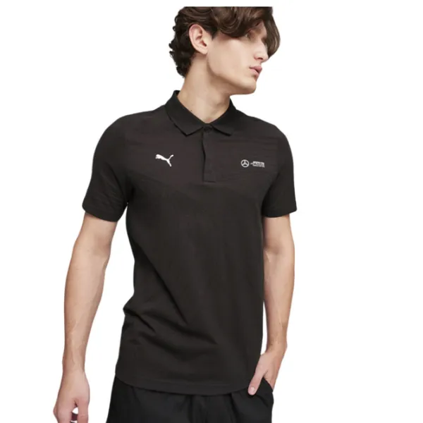 Футболка поло для мужчин Puma Mapf1 Jacquard Черный photo 3 Футболка поло для мужчин Puma Mapf1 Jacquard Черный photo 3