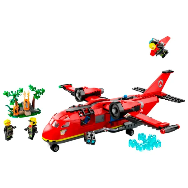 Constructor LEGO Fire Rescue Plane Figuri/ Multicolor photo 2