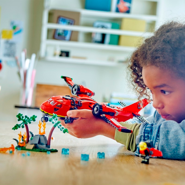 Constructor LEGO Fire Rescue Plane Figuri/ Multicolor photo 6