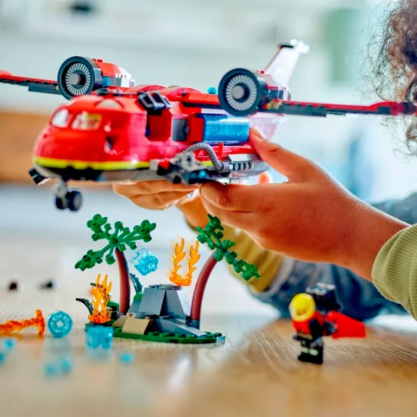 Constructor LEGO Fire Rescue Plane Figuri/ Multicolor photo 7