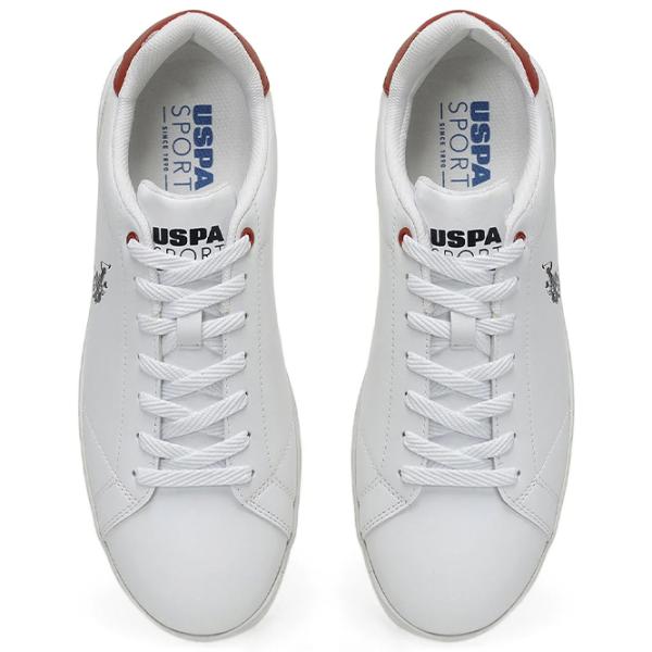 Кеды для мужчин U.S. Polo Assn. Manta 3PR 44 / Белый photo 4 Кеды для мужчин U.S. Polo Assn. Manta 3PR 44 / Белый photo 4