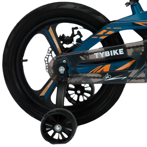 Велосипед TyBike BK-09 14" 14" Магниевый сплав/ Синий Оранжевый photo 2 Велосипед TyBike BK-09 14" 14" Магниевый сплав/ Синий Оранжевый photo 2