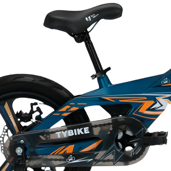 Велосипед TyBike BK-09 14" 14" Магниевый сплав/ Синий Оранжевый photo 3 Велосипед TyBike BK-09 14" 14" Магниевый сплав/ Синий Оранжевый photo 3
