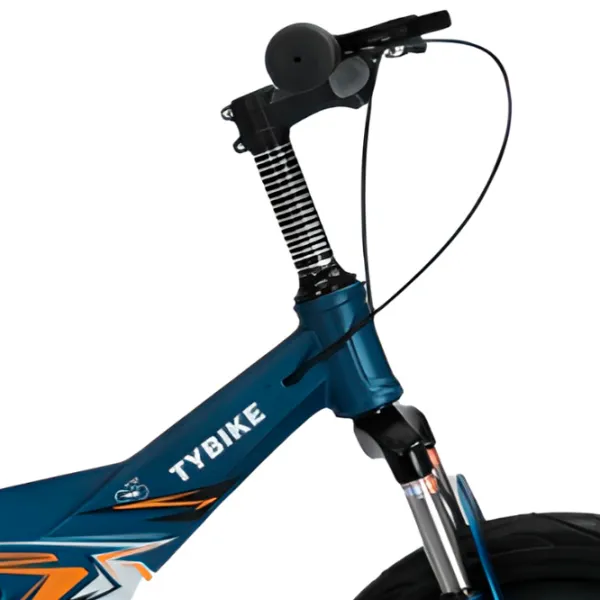 Велосипед TyBike BK-09 14" 14" Магниевый сплав/ Синий Оранжевый photo 4 Велосипед TyBike BK-09 14" 14" Магниевый сплав/ Синий Оранжевый photo 4