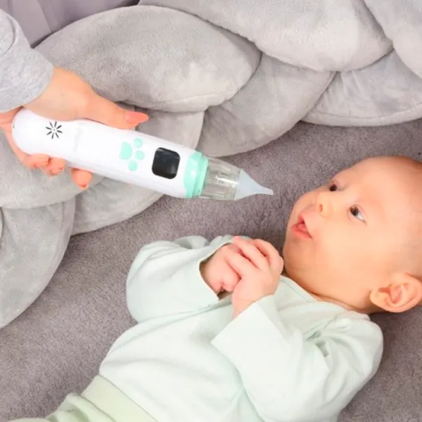 Назальный аспиратор BabyOno 1470 3450 мАч/ Белый photo 6
