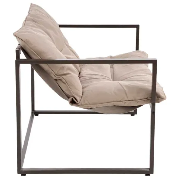 Набор мебели для террасы Halmar Shark Сталь/ Стекло/ Ткань/ Черный photo 3