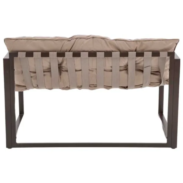 Набор мебели для террасы Halmar Shark Сталь/ Стекло/ Ткань/ Черный photo 5