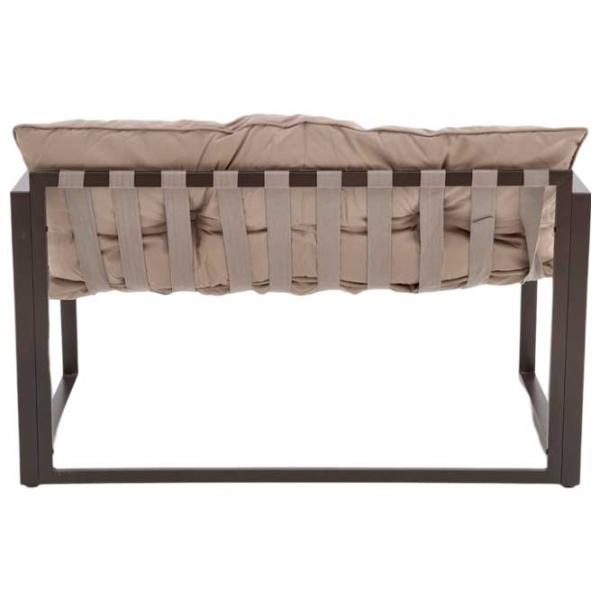 Набор мебели для террасы Halmar Shark Сталь/ Стекло/ Ткань/ Черный photo 5