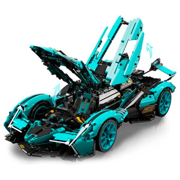 Конструктор JIQILE Racing Car Транспорт/ Разноцветный photo 2