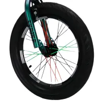 Bicicletă TyBike BK-08 20" 20" Aliaj de magneziu / Green Black photo 8