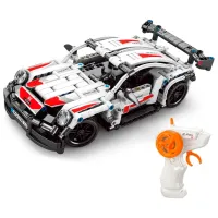 Constructor cu telecomandă Pingao Porsche Mașină/ White photo 2