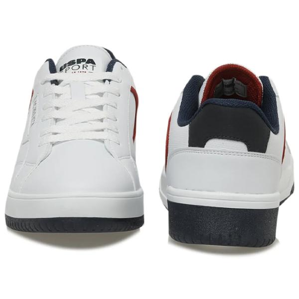 Кеды для мужчин U.S. Polo Assn. Planck 3PR 41 / Белый photo 5 Кеды для мужчин U.S. Polo Assn. Planck 3PR 41 / Белый photo 5