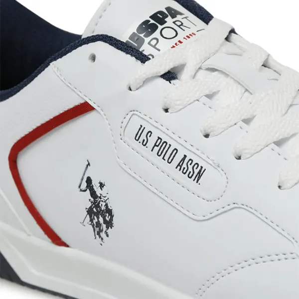 Кеды для мужчин U.S. Polo Assn. Planck 3PR 41 / Белый photo 7 Кеды для мужчин U.S. Polo Assn. Planck 3PR 41 / Белый photo 7