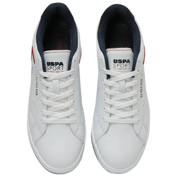 Ghete pentru bărbați U.S. Polo Assn. Planck 3PR 45 / White photo 4 Ghete pentru bărbați U.S. Polo Assn. Planck 3PR 45 / White photo 4