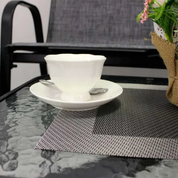 Set mobilă terasă GardenLine NEO9924 Oțel/ Plastic/ Plastic/ Gray photo 4