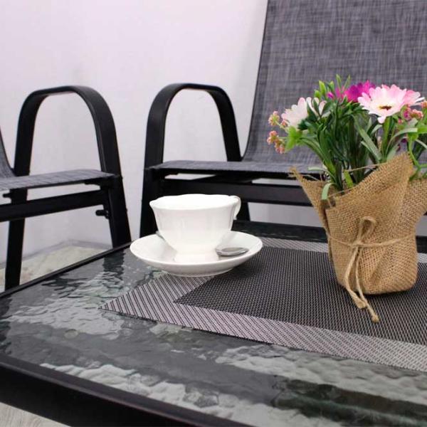 Set mobilă terasă GardenLine NEO9924 Oțel/ Plastic/ Plastic/ Gray photo 5