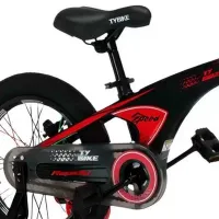 Bicicletă TyBike BK-08 20" 20" Aliaj de magneziu / Black Red photo 3