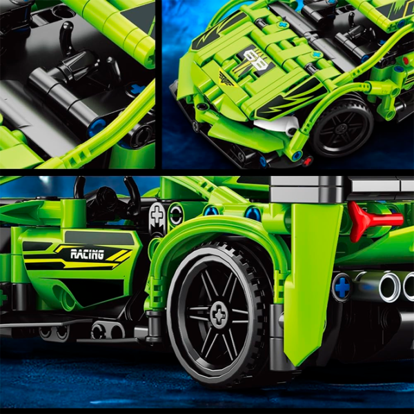 Constructor cu telecomandă Pingao Lamborghini Mașină/ Green photo 4
